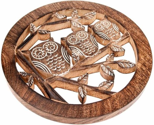 Gufi sottopiumino legno di - gufi,