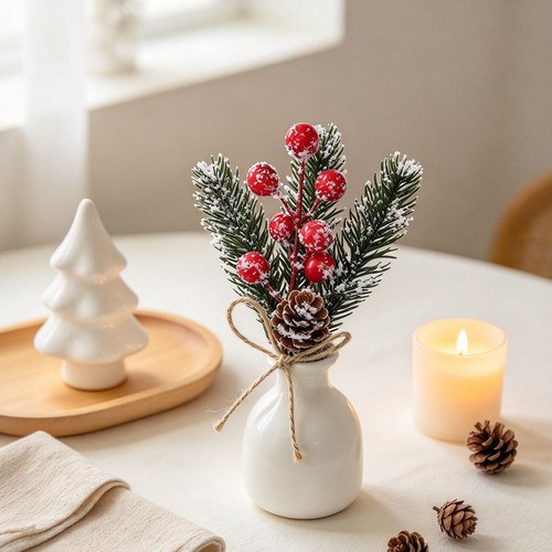 Natale bacche rosse - natale,