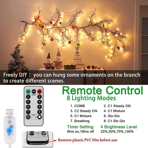 Lampada ramo albero - , led