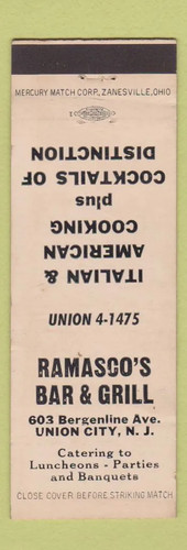 Copertina matchbook - copertina,